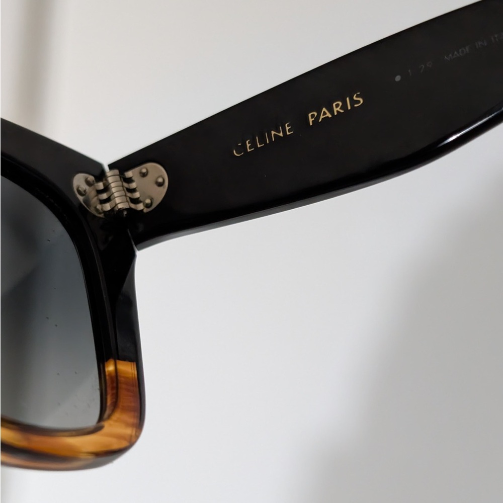 CELINE Black and Tan Sunglasses - Picture 4 of 4